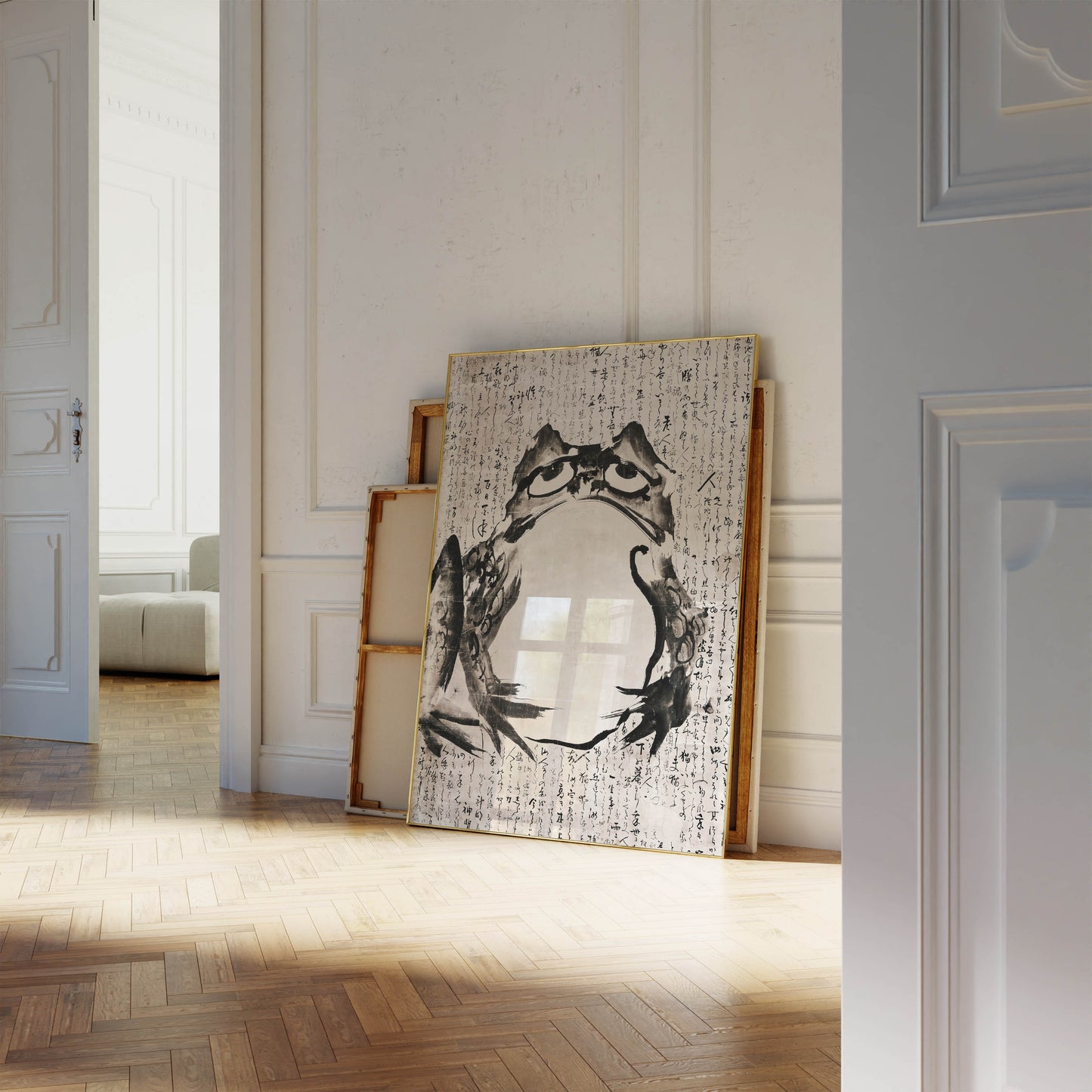 Toad and Mouse print