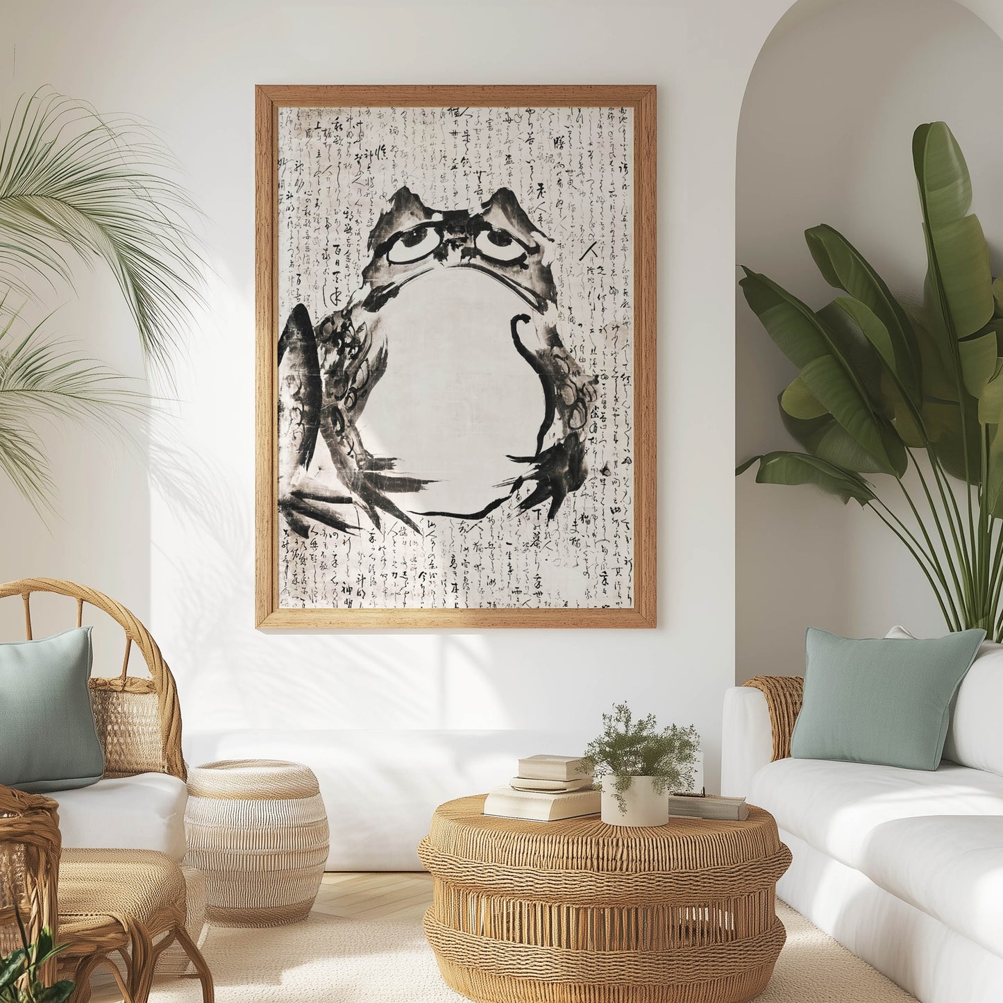 Pad en Muis – Japanse Fine-Art Reproductie van Getsuju