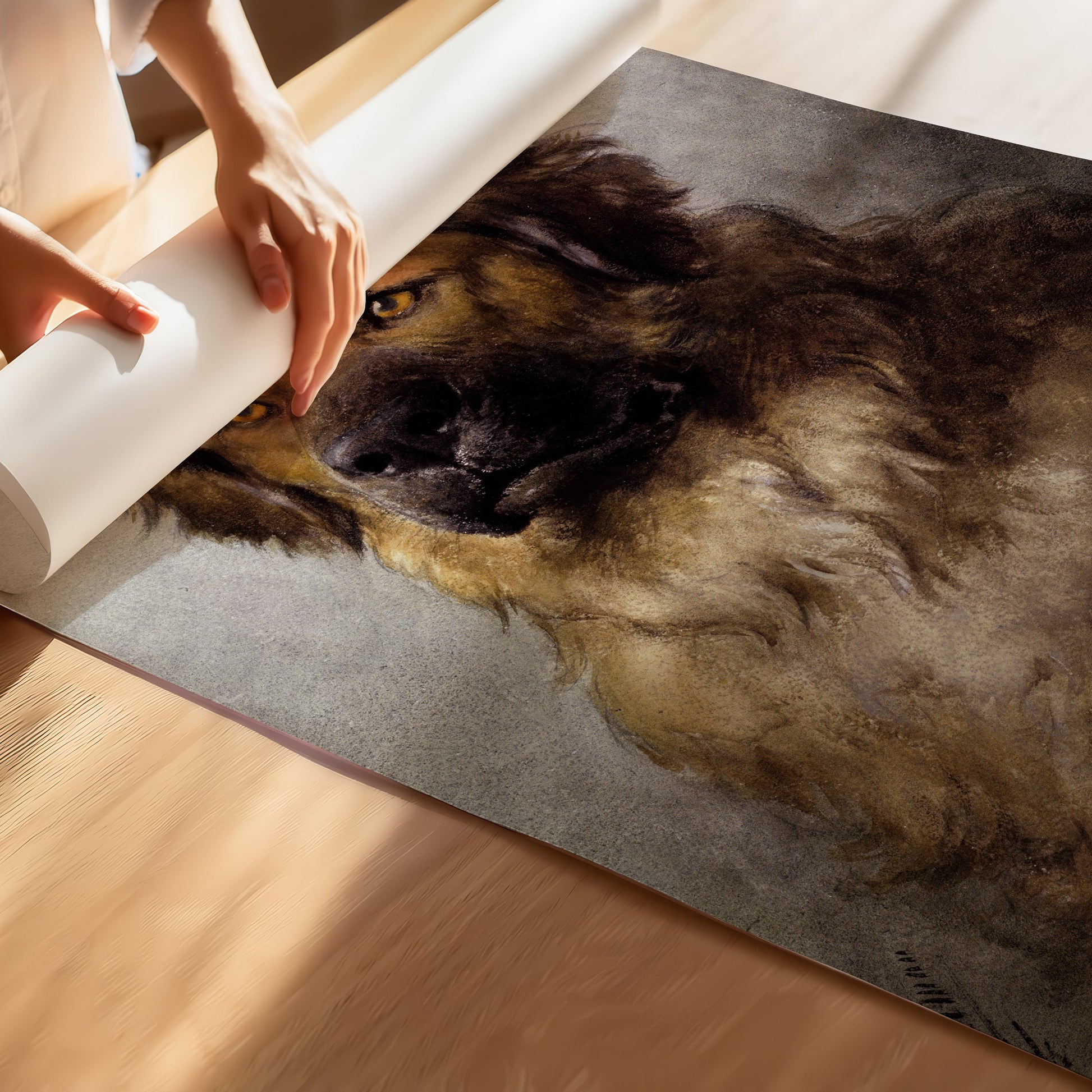 Leonberger print