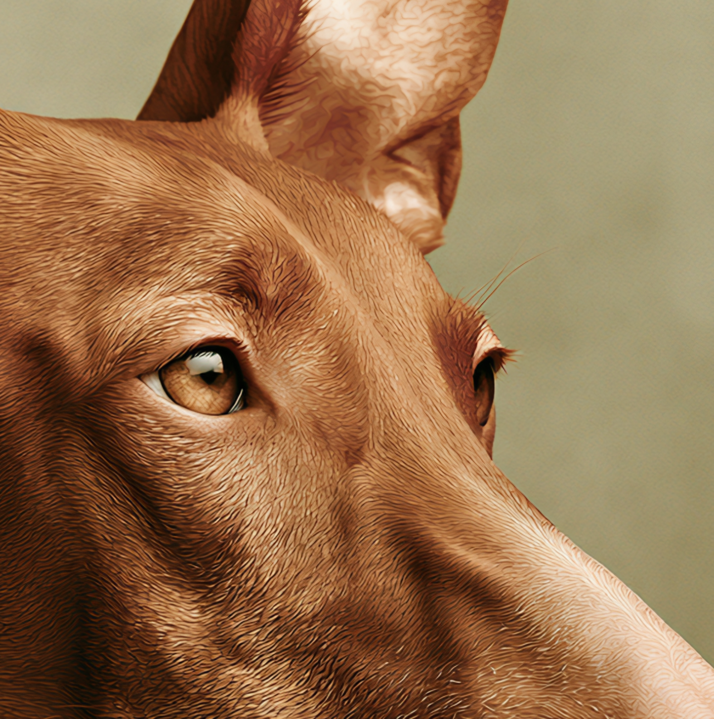 Podenco Poster | Honden print voor Podenco liefhebbers