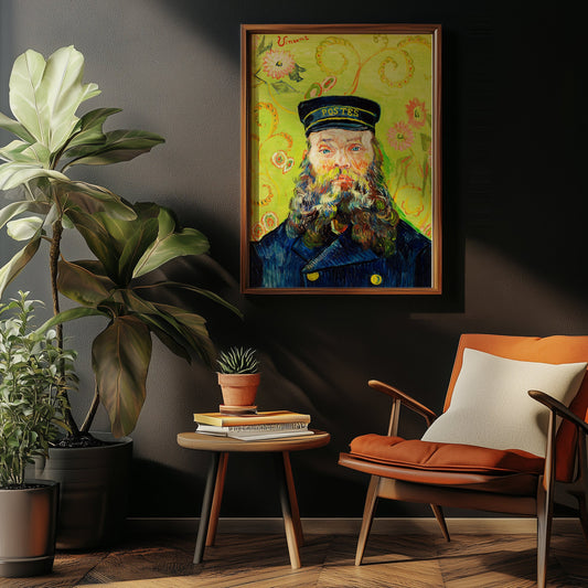Van Gogh painting, Postman poster