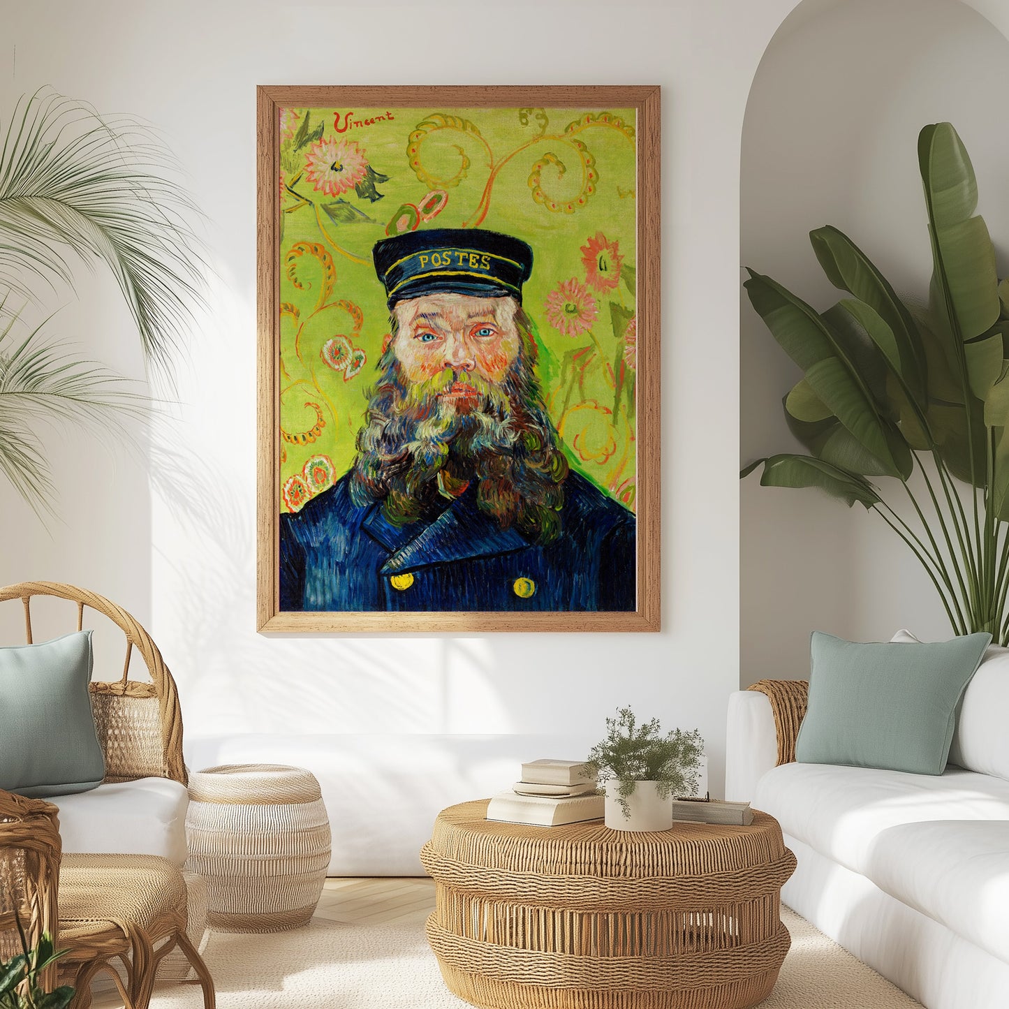 Van Gogh painting, Postman poster