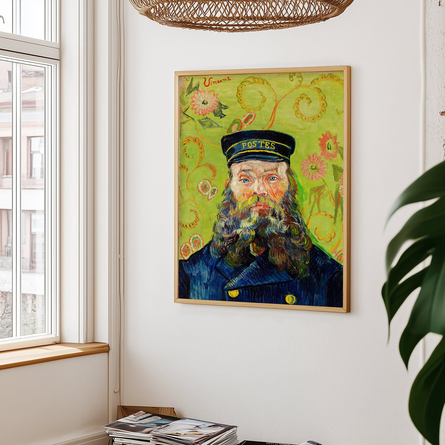 Van Gogh painting, Postman poster