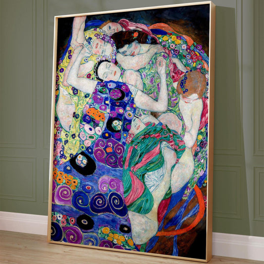 The Virgin - Gustav Klimt poster