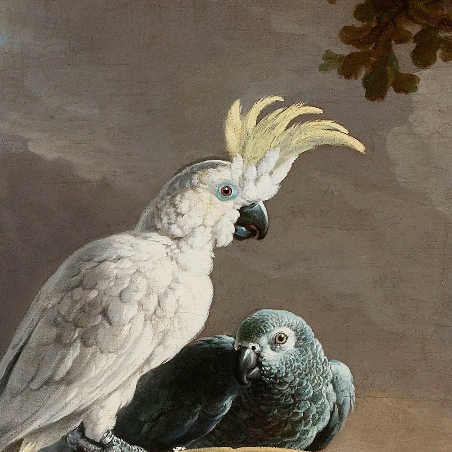 Die Menagerie – Melchior d'Hondecoeter, 1690, barocke Tiermalerei