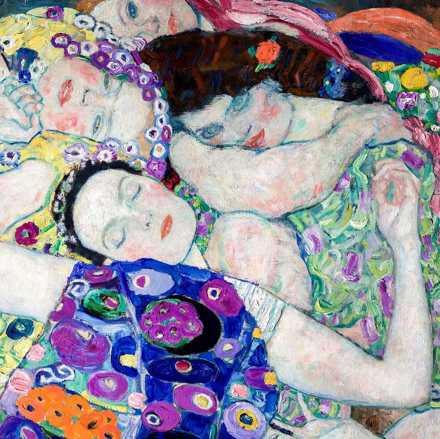The Virgin - Gustav Klimt poster