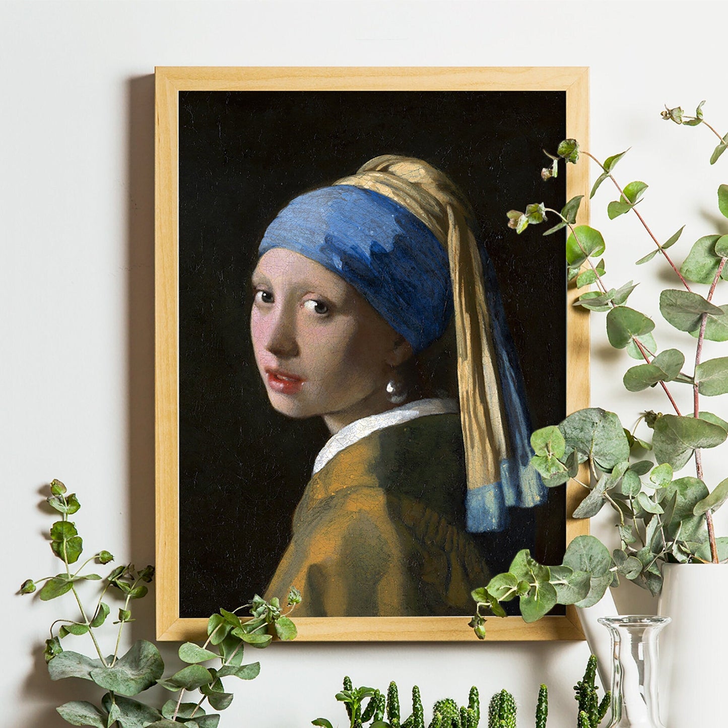 Girl with a Pearl Earring – Johannes Vermeer Reproduction Poster