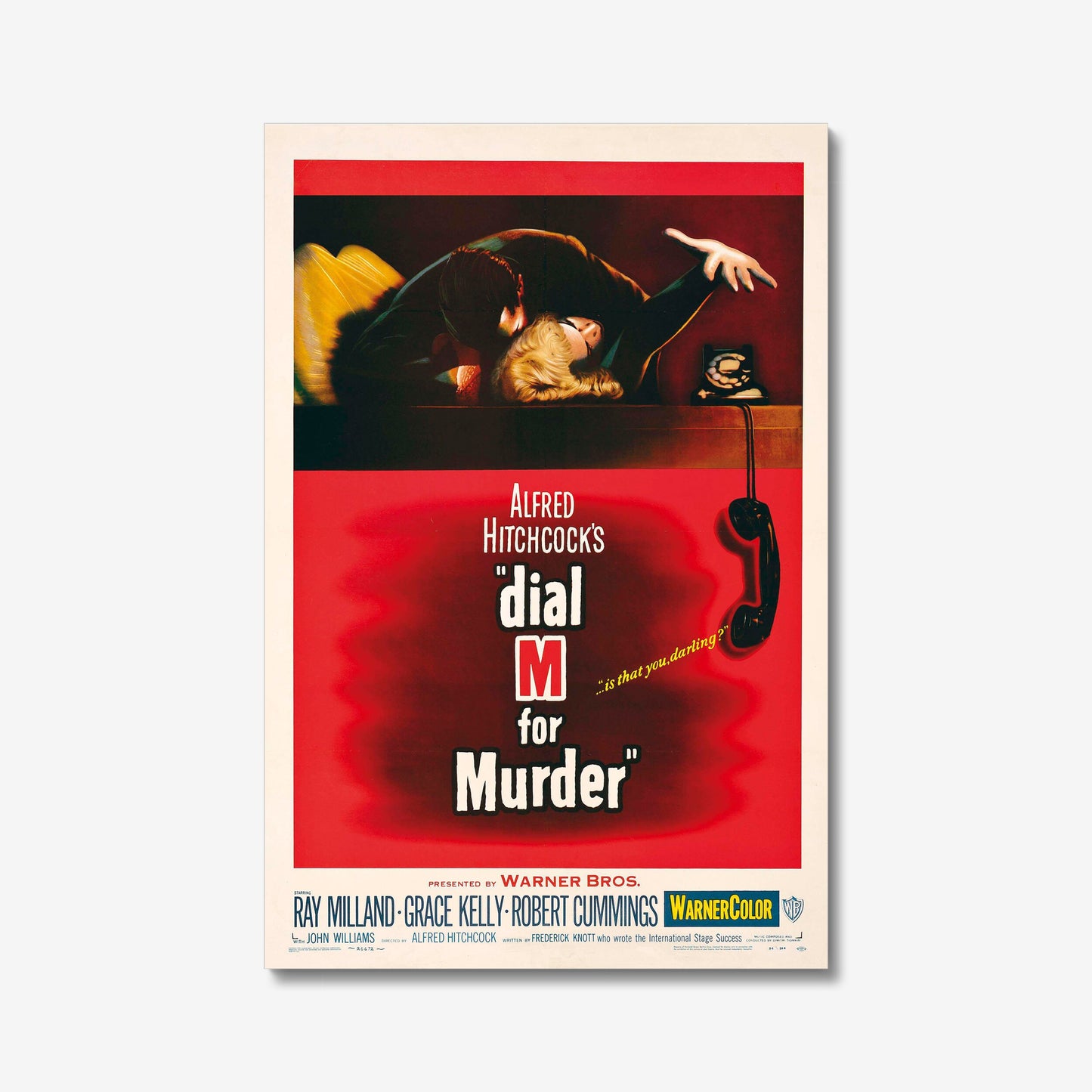 Dial M for Murder – Alfred Hitchcock Filmposter