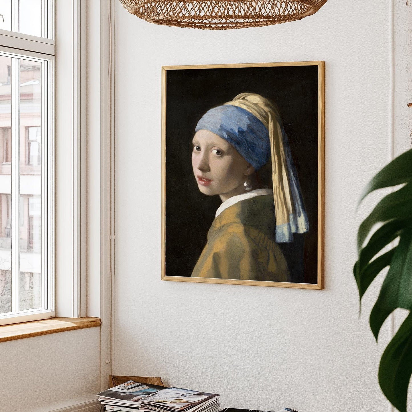 Girl with a Pearl Earring – Johannes Vermeer Reproduction Poster