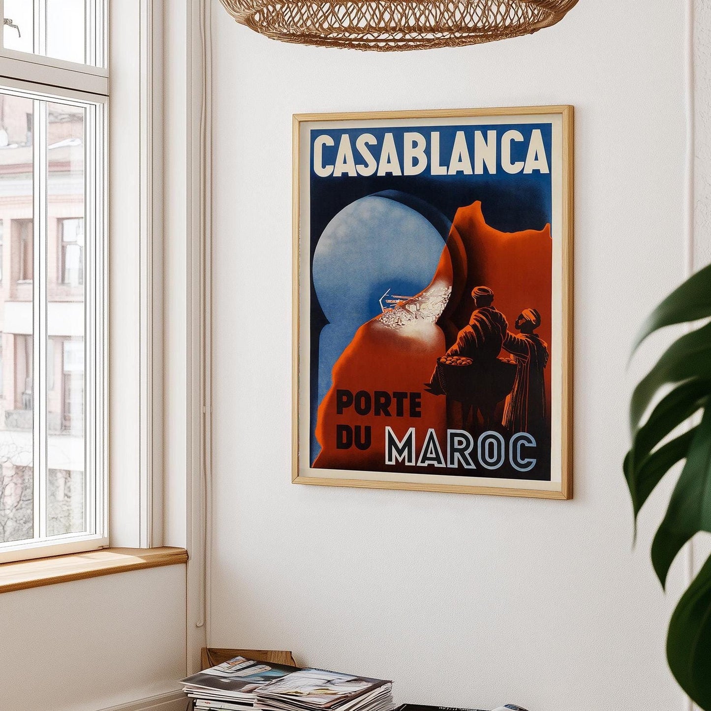 Marokko Poster – Farbenfroher Reise- und Kulturdruck