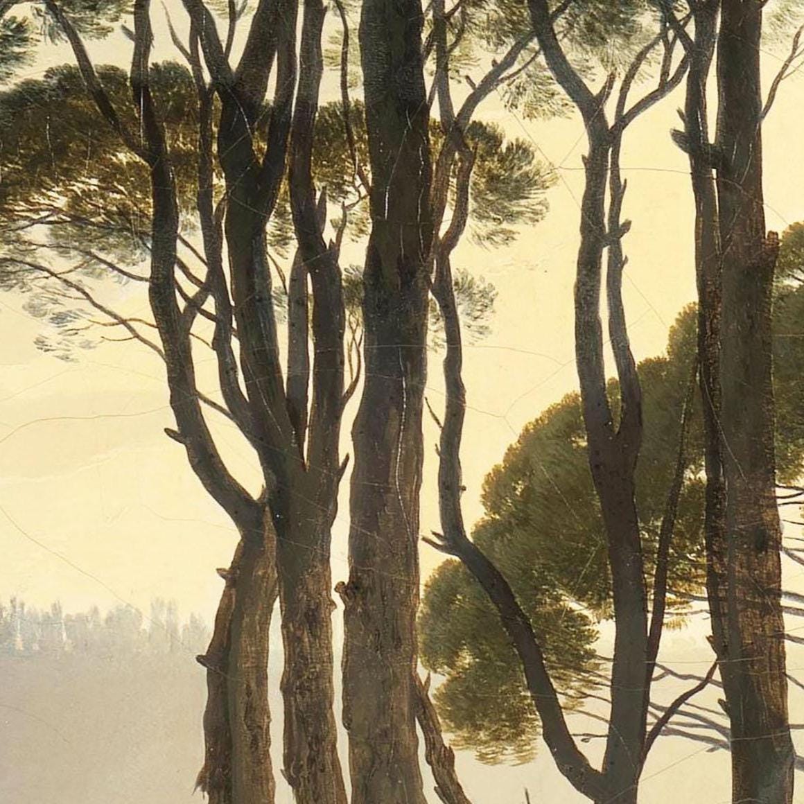 Italian Landscape – Romantic Poster of Tuscany