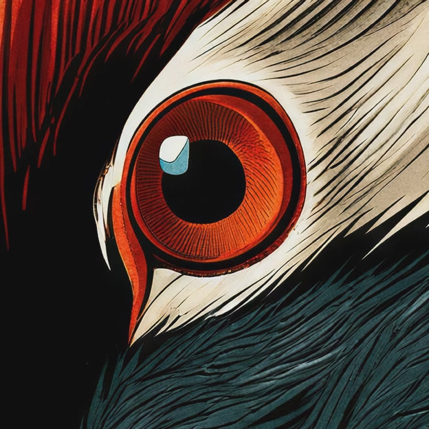 Japanse Kraanvogel Poster Video